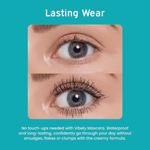 New Lash Cosmetics Vibely 4D Mascara w/ Dual Brushes For Long, Voluminous Lashes - Picture 7 of 15